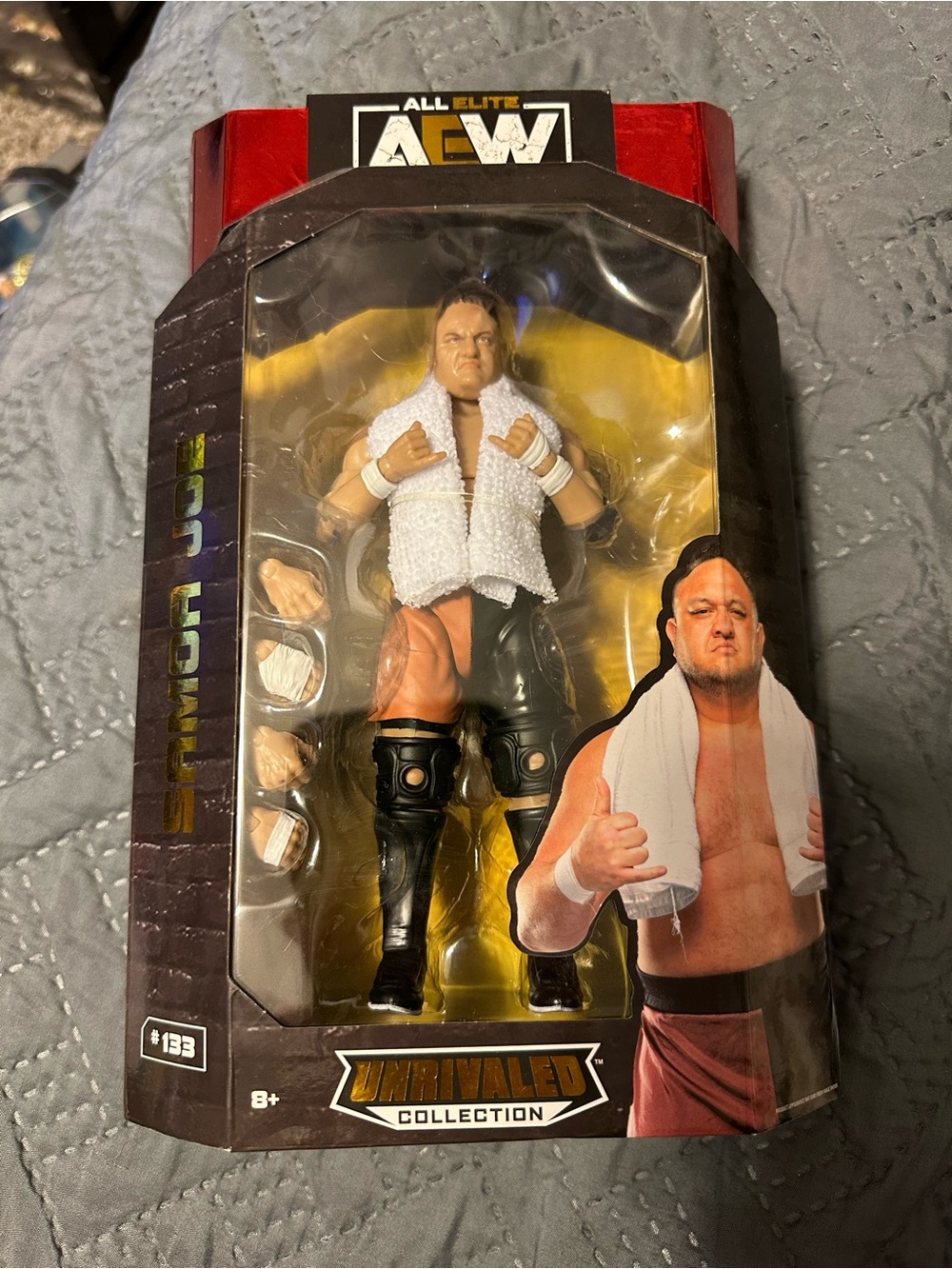 AEW Unrivaled Collection Samoa Joe Action Figure #133